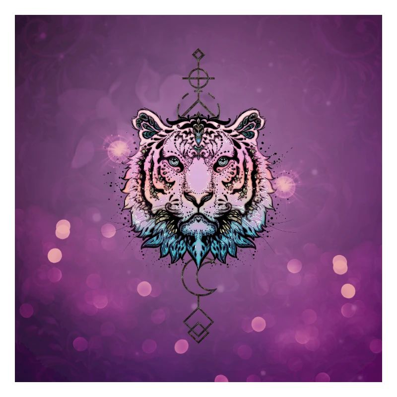 Wunderbarer bunter Tiger