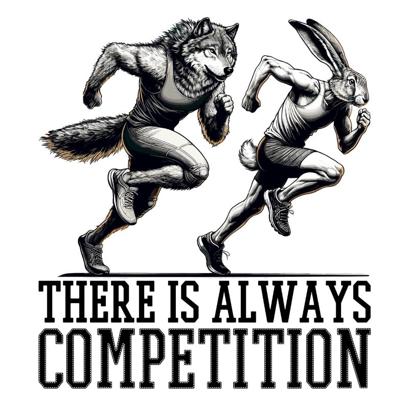 Competition Hare and Wolf Competition Gift