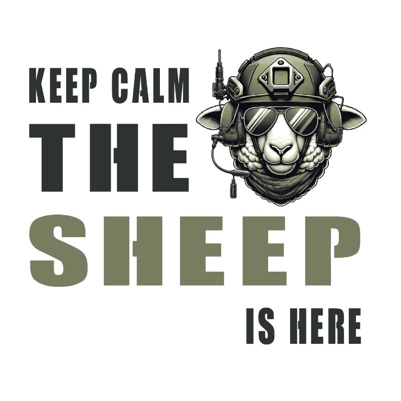 Sheep – Keep Calm Design