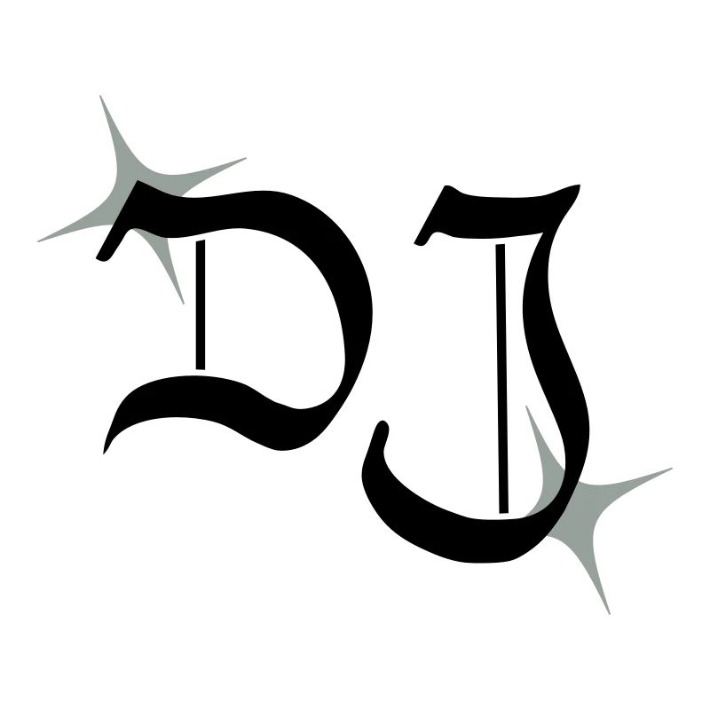 DJ monogram