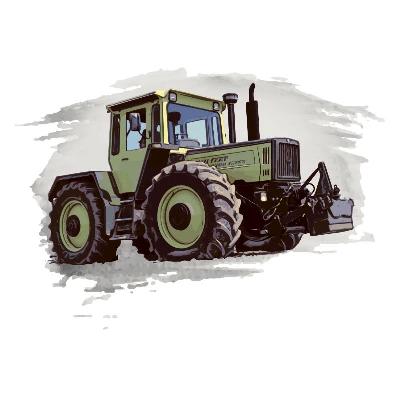 MB-trac 1300 with weights
