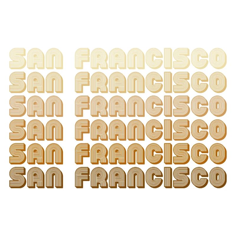 San Francisco Gradient Repeats