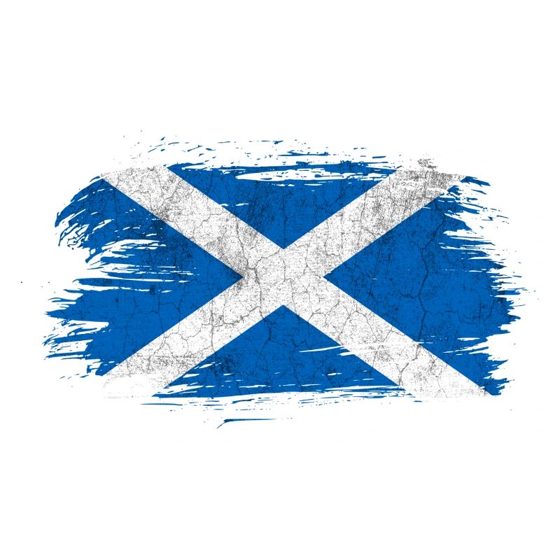 Drapeau vintage Ecosse