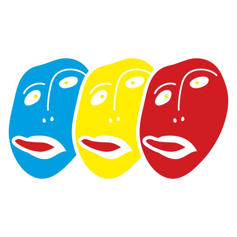 Ecce Homo faces sticking out their tongue Sarcastic mockery