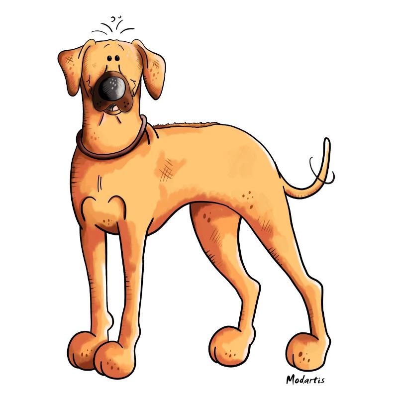 Süßer Rhodesian Ridgeback