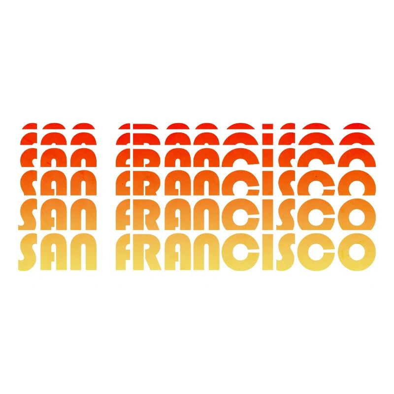 San Francisco Gradient Sunset