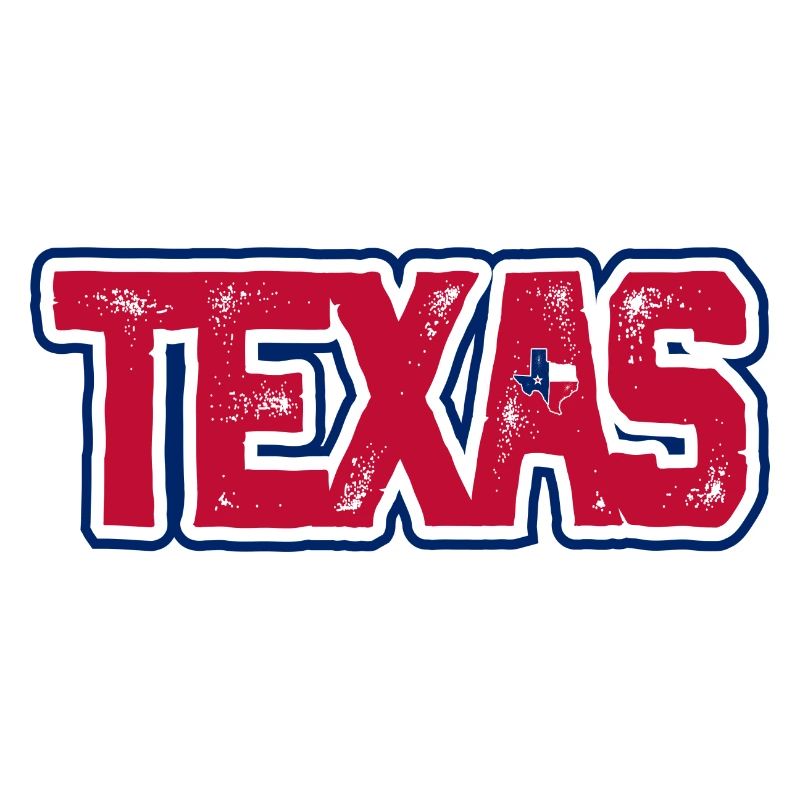 Texas Distressed Wortmarke
