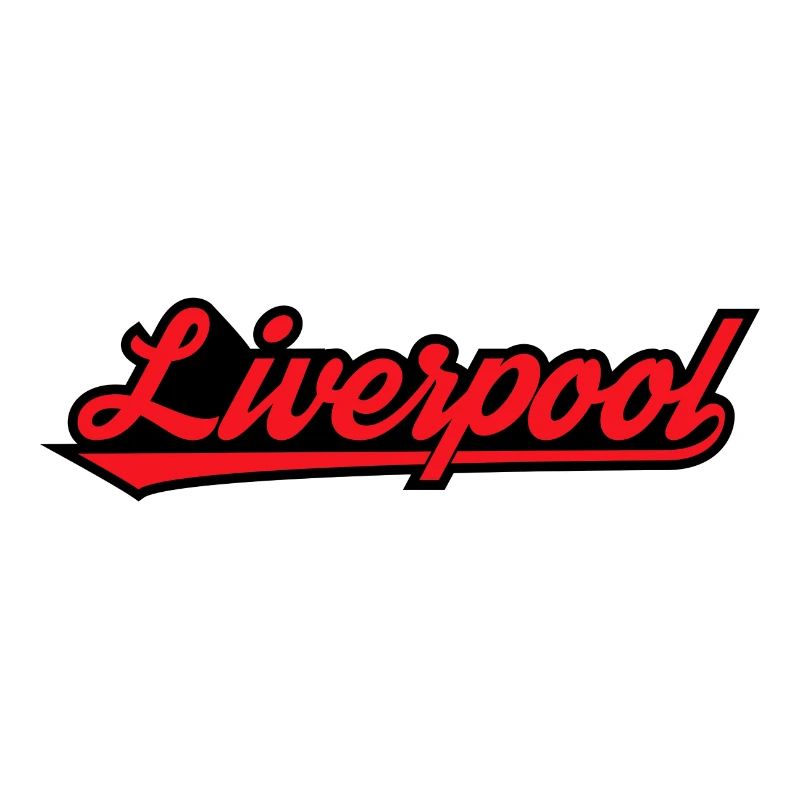 Liverpool Script on Black