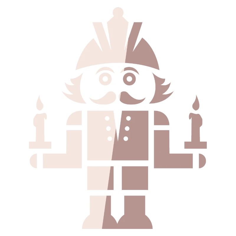 Nutcracker Miner Christmas Symbol Candles