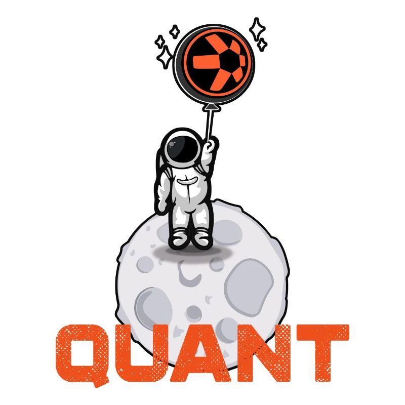 Quant Krypto Shirt Crypto Blockchain Geld Geschenk