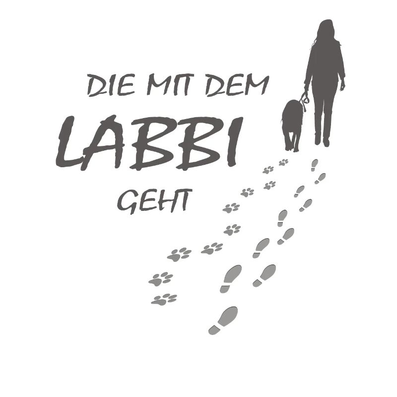 Die mit dem Labbi geht, Hundepfoten Labrador Gassi