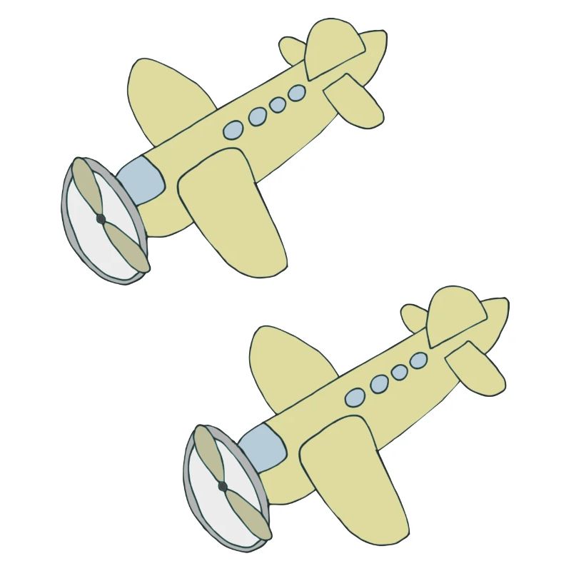 flugzeug 2fach