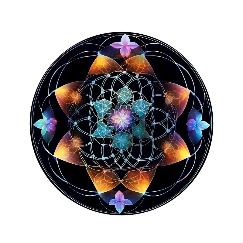 Luminous Mandala MeshGeometry