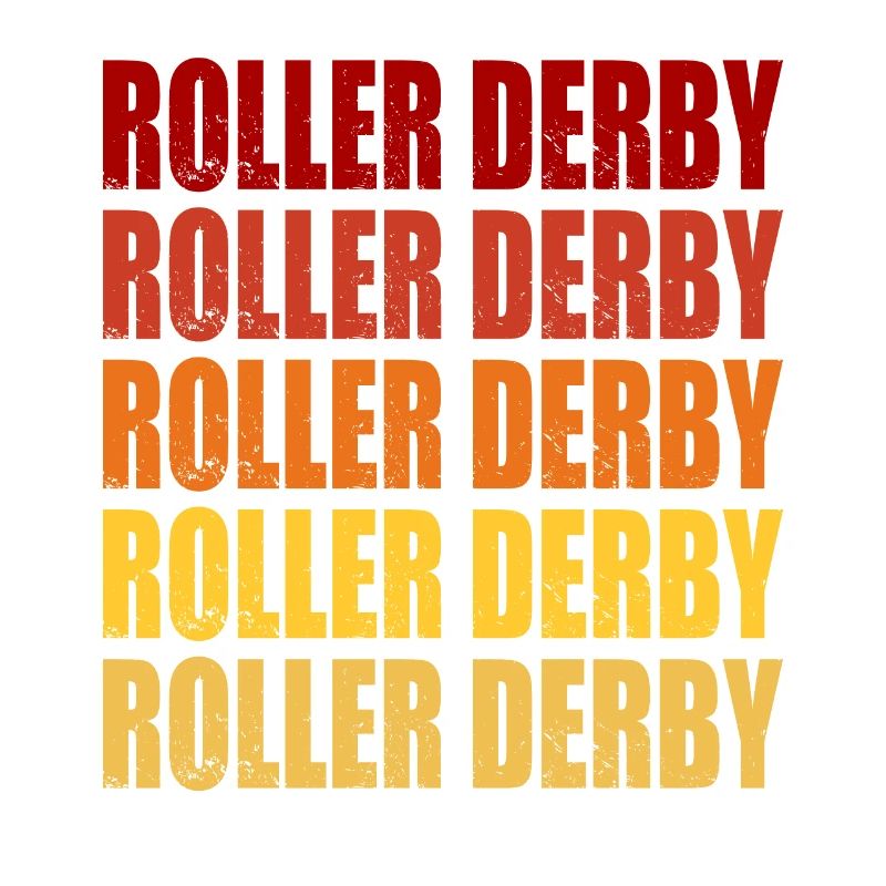 Roller Derby Retro Vintage Graphic