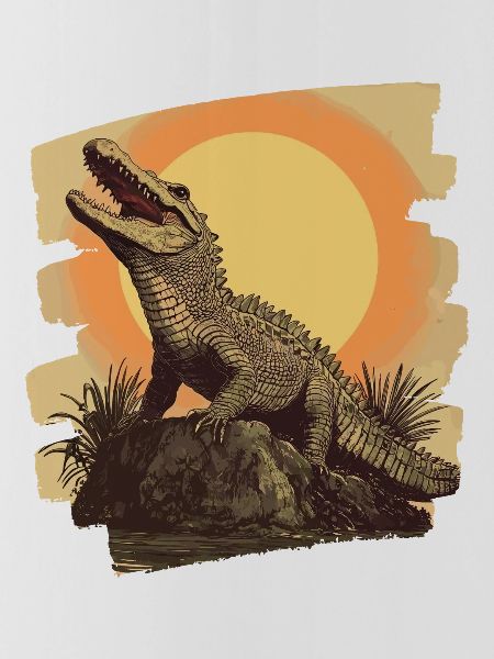 Crocodile Retro