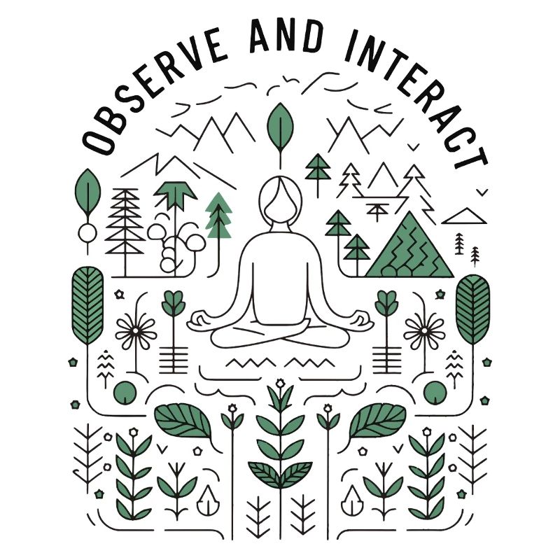 Observe and Interact - Mindful Nature Design