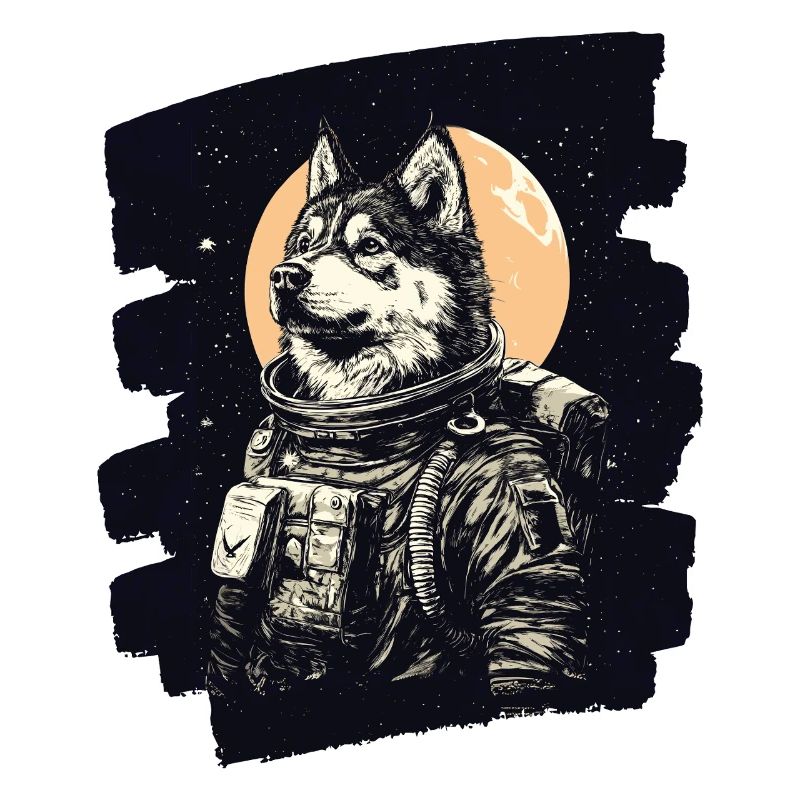 Husky Astronaut