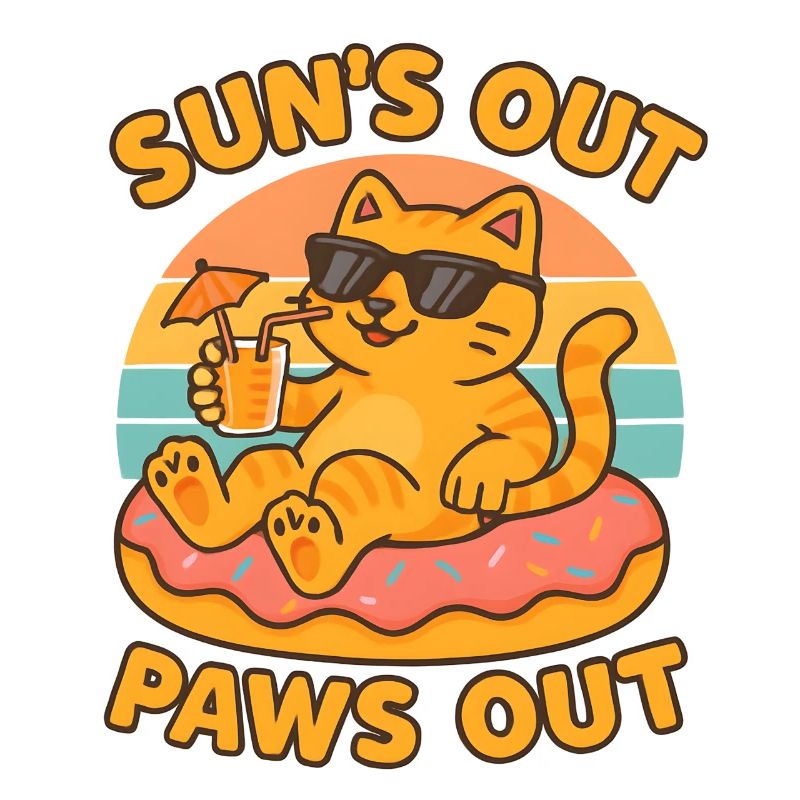 Sommer Katze