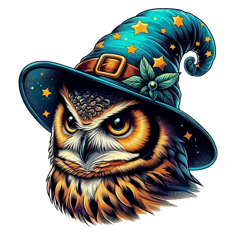 Zauberer Eule