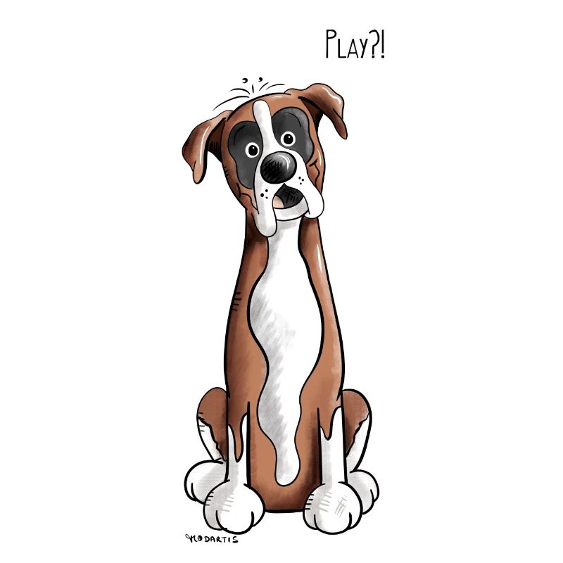 Deutscher Boxer Play