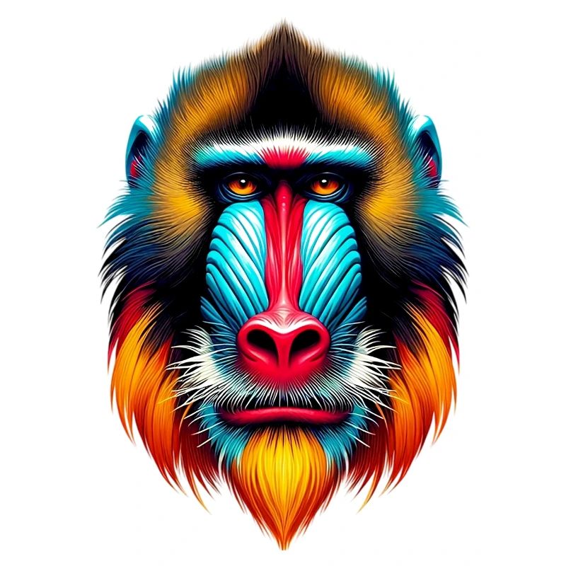 Singe mandrill