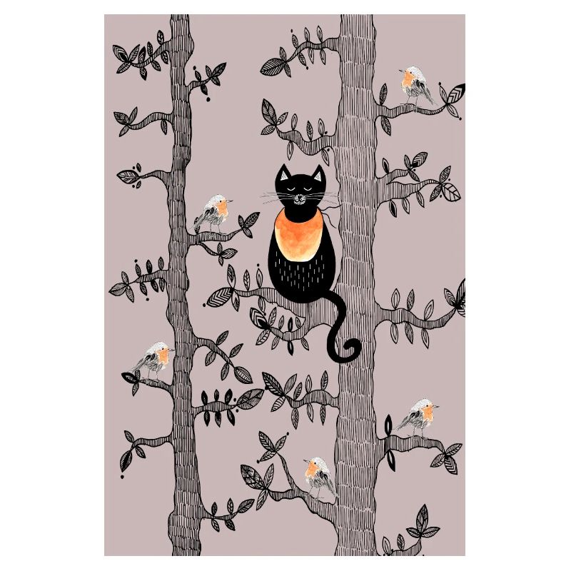 Cat & Robin Poster
