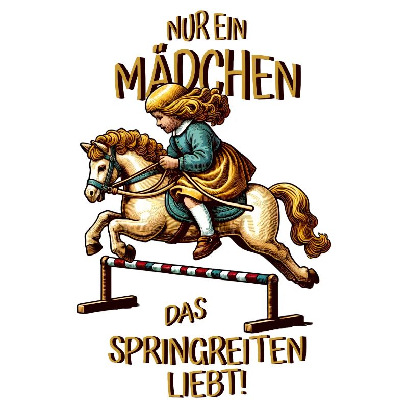 Kinder Springreiten