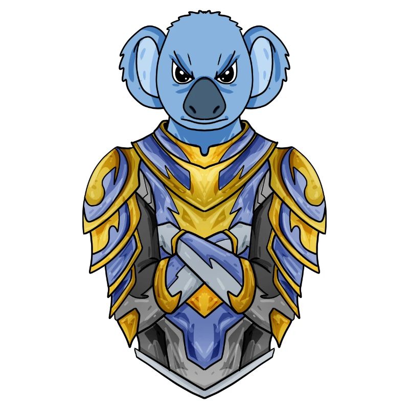 Knight Koala Crusader