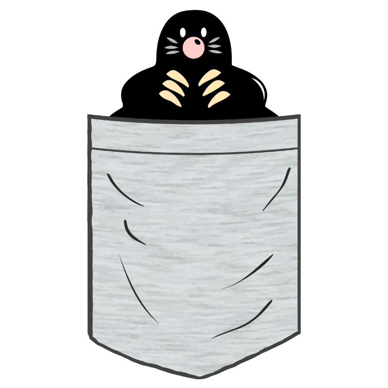 Maulwurf Brusttasche