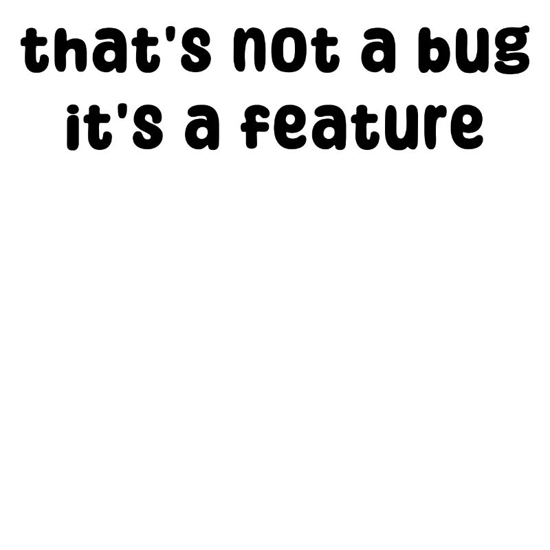 Developer Geek Bugs Code Informatik Statement