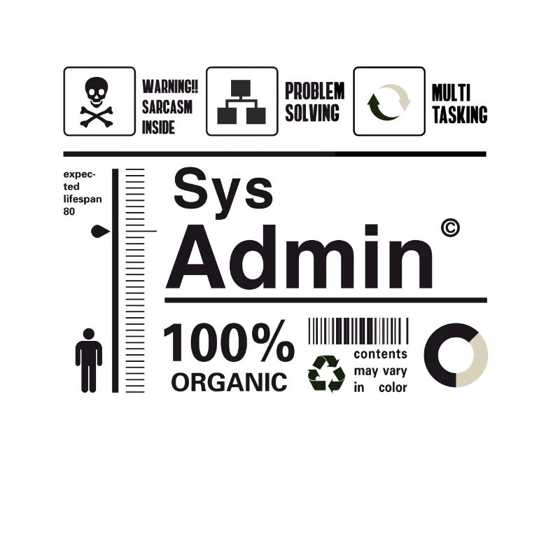 Sys Admin Penguin Computer Nerd pc Board cpu ner