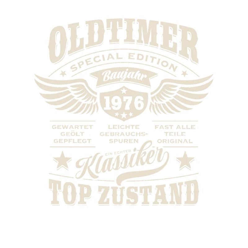 Oldtimer Modell 1976 | Geburtstag Geschenk