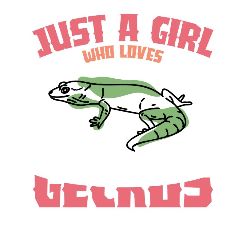 Gecko Vibes: Nur ein Mädchen