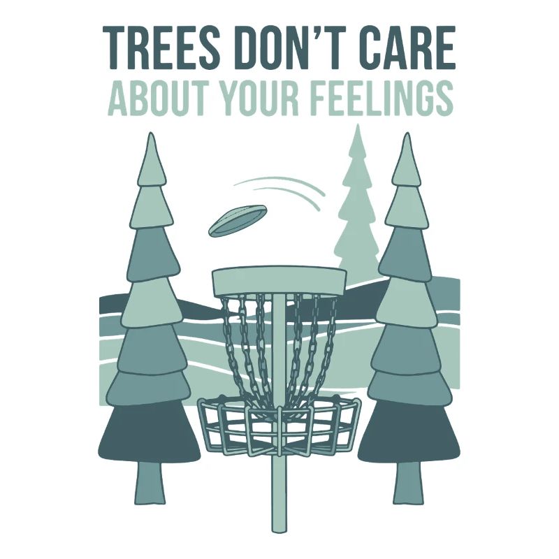 Les arbres ne se soucient pas de vos sentiments Disc golf