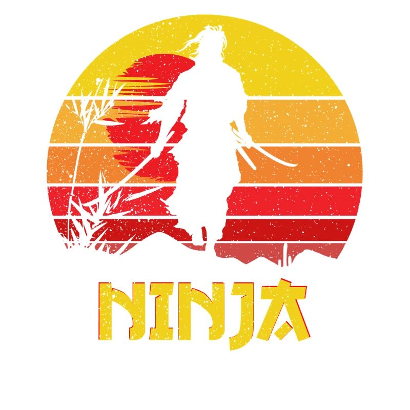 Ninja Sunset Shadow Warrior