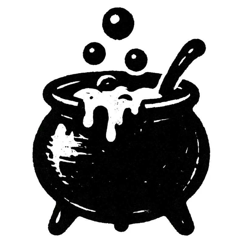 Witch's Cauldron Bubble Magic