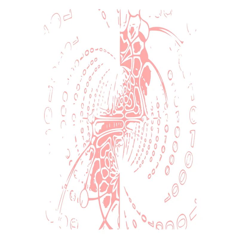 Spirale der Bytes: Meditationsfigur