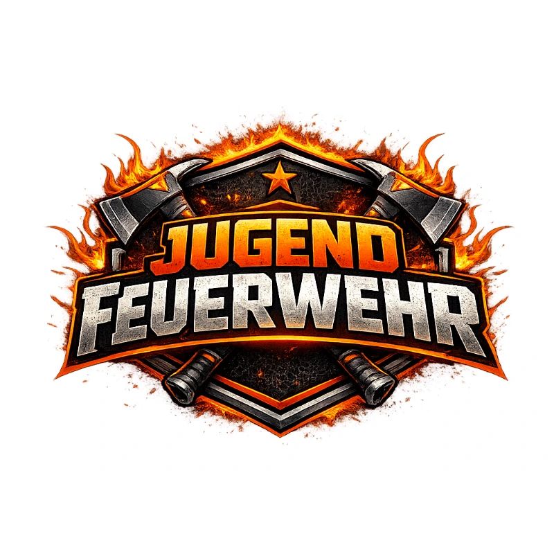Youth Fire Brigade Fire Logo