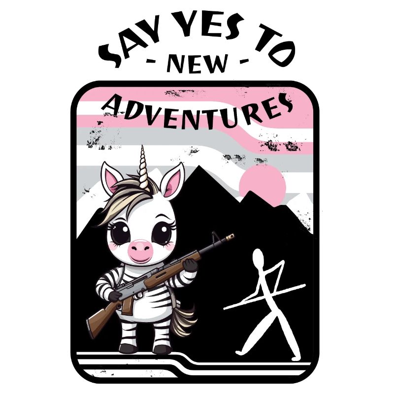 Zebra Einhorn