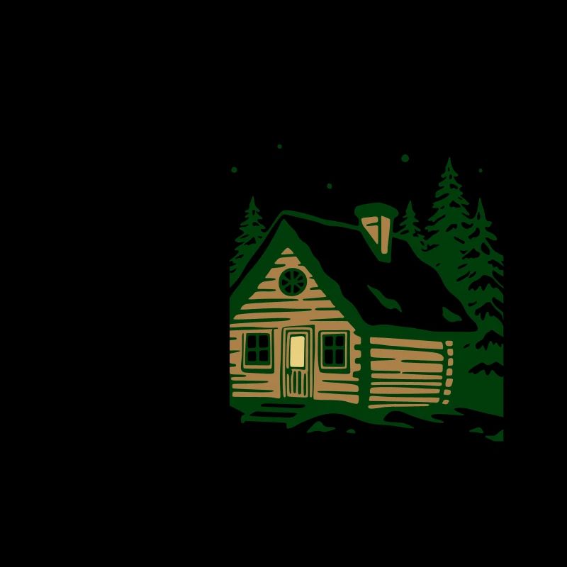 Winter Forest Hut