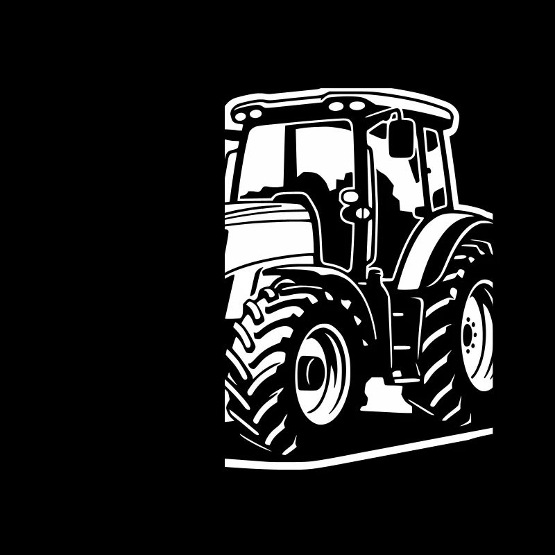 Traktor / Trecker / Schlepper (2-farbig)