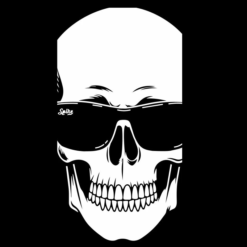 Sonnenbrillen-Skeleton Noir