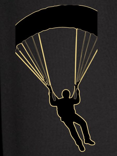 Paragleiter Silhouette