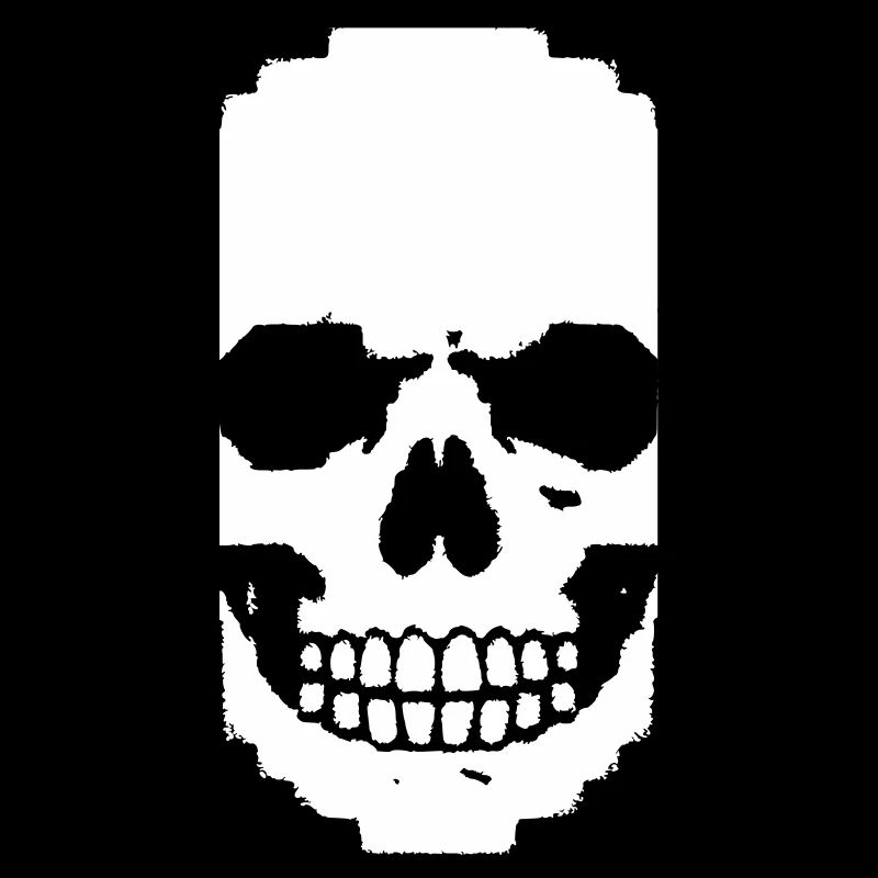 Crâne Pixel Crâne 8-Bits