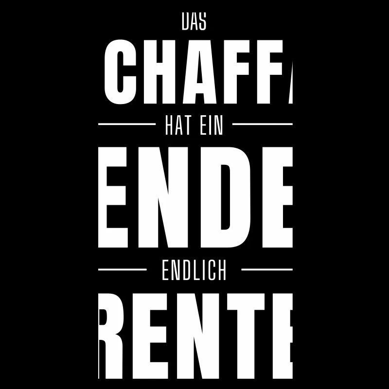 Das Schaffa hat ein Ende – Endlich Rente