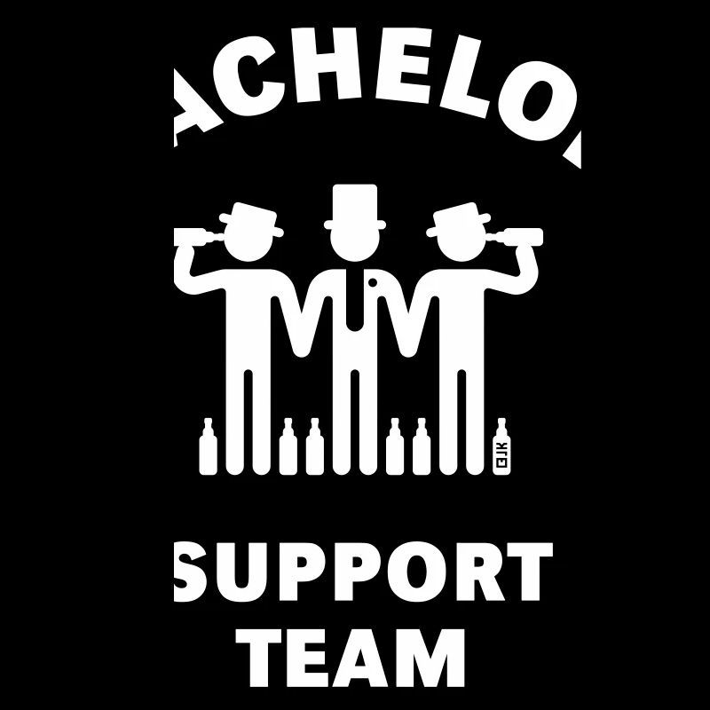 Bachelor Support Team (Groom / Stag Party / White)