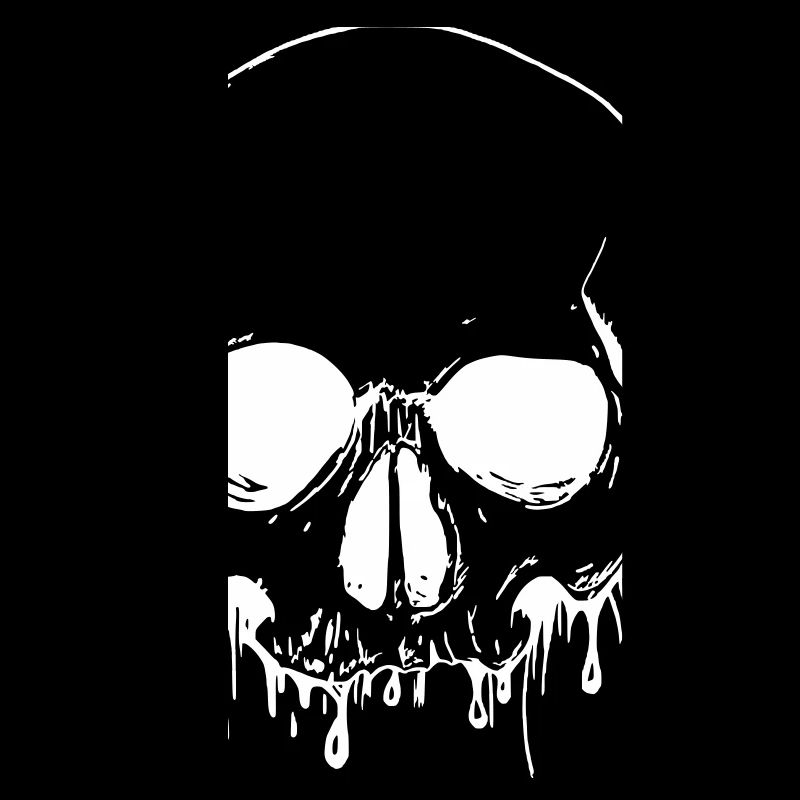 Skull in Silver - Schädel in Silber