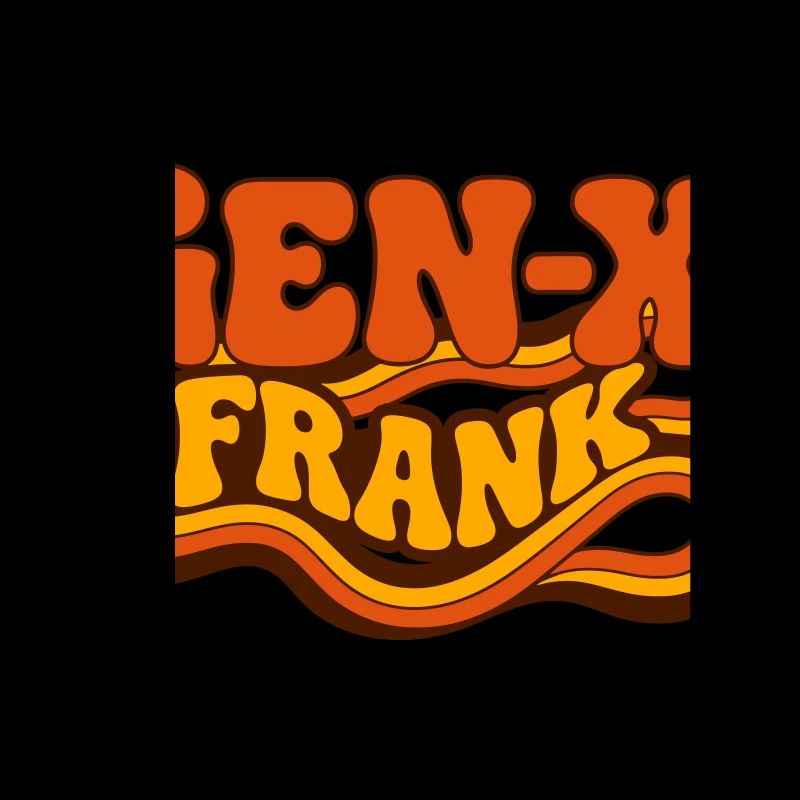 Logo rétro de Frank Gen-X
