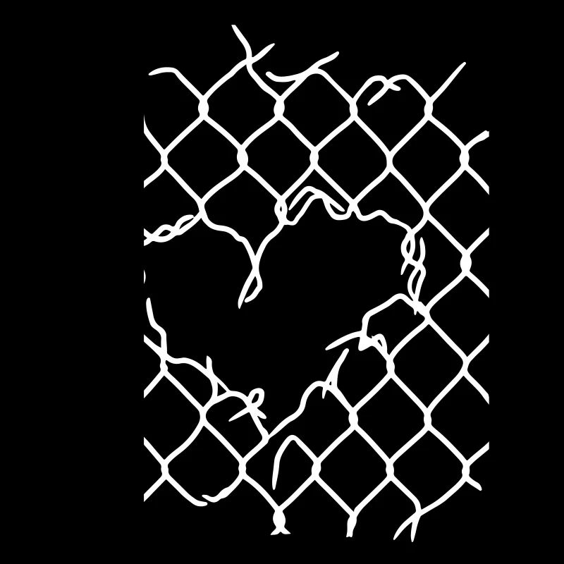 Wire Mesh Heart