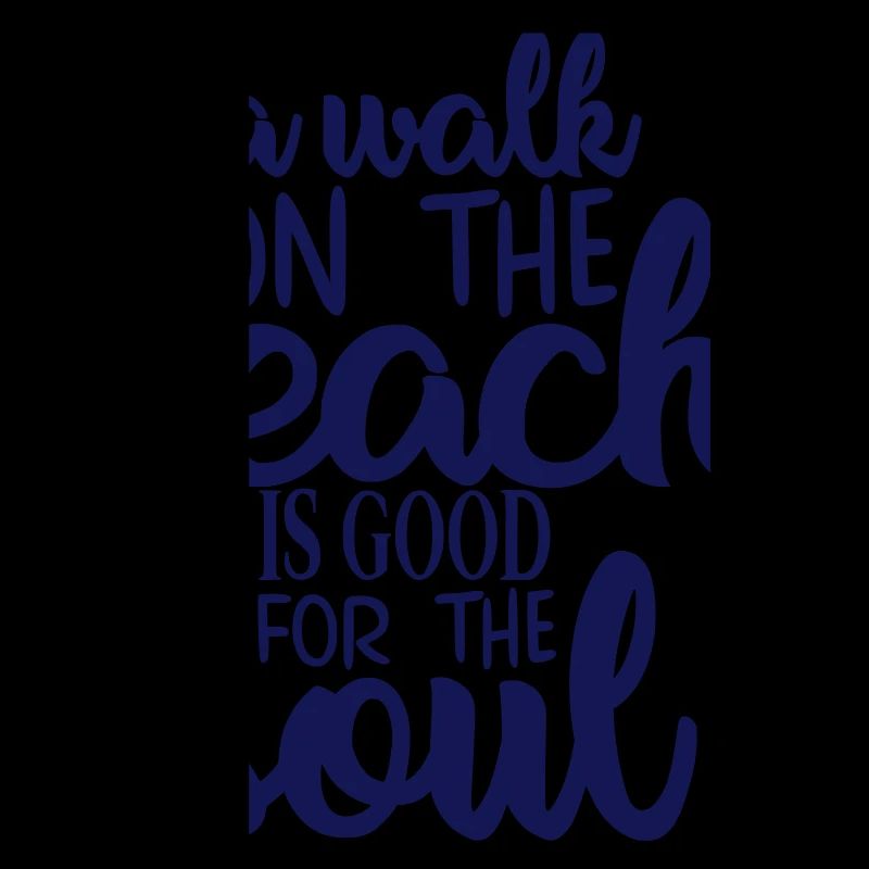Beach walk for the soul